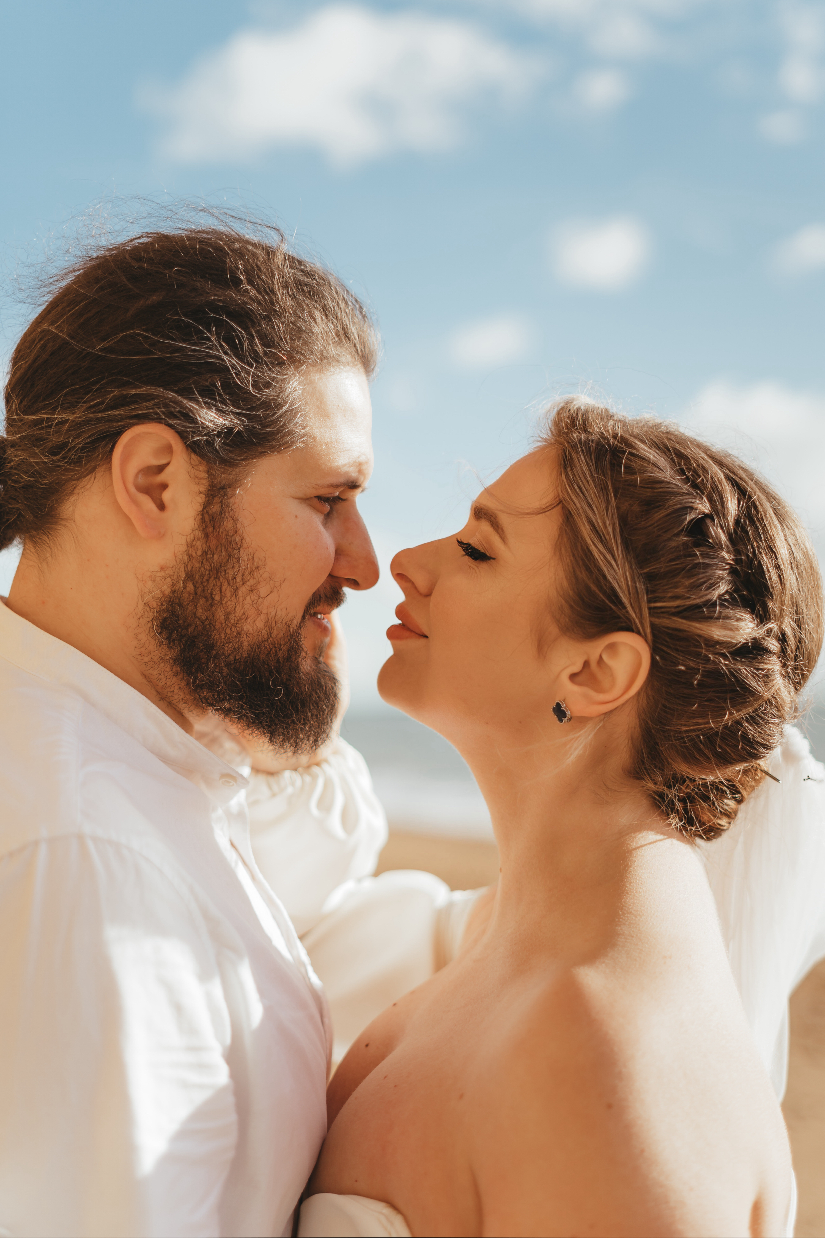 Wedding photography sample by Milena - Bride portrait